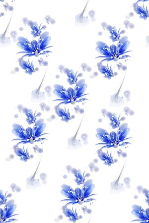 花卉印花花型图片