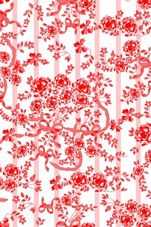 小碎花印花花型图片
