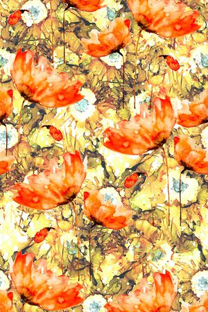 花卉印花花型图片
