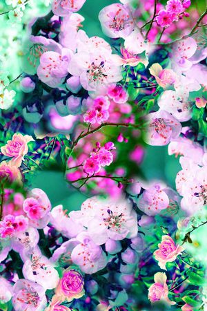 清爽印花花型图片