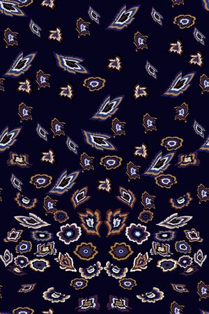 部落印花花型图片