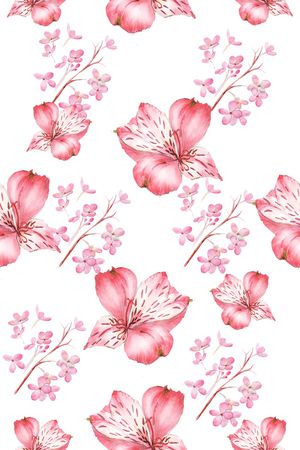 花卉印花花型图片