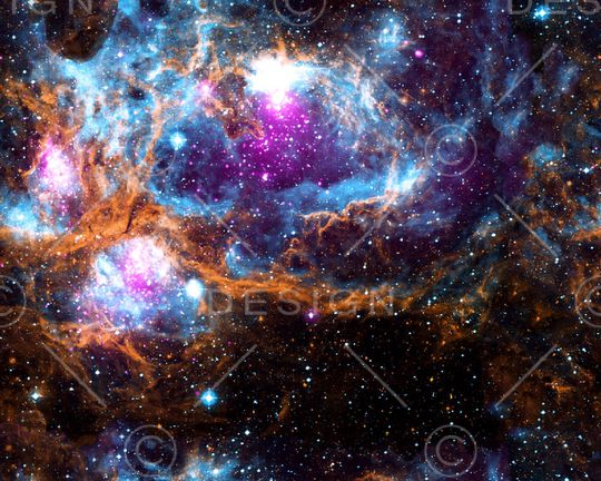 星空印花花型图片