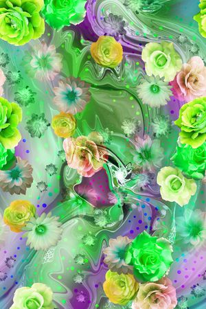 textile印花花型图片