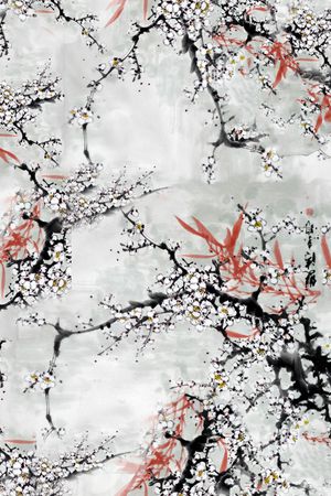 乱花印花花型图片