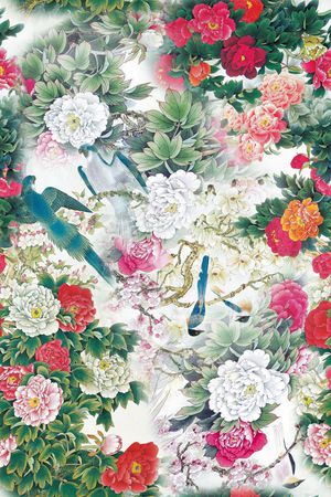 花卉印花花型图片