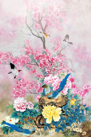数码印花花型图片