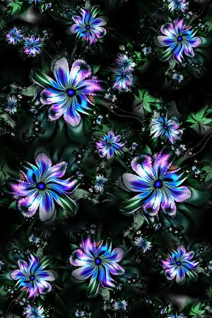 数码印花花型图片