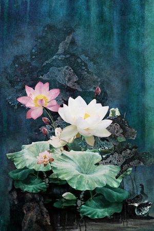 花卉印花花型图片