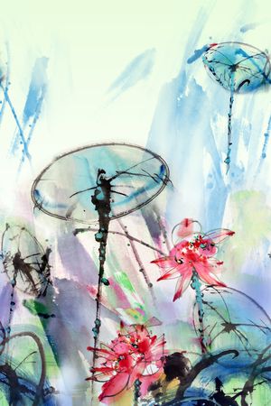 花卉印花花型图片