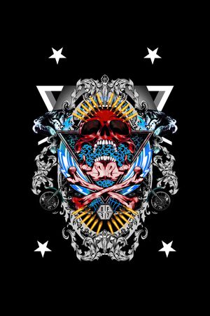 几何印花花型图片