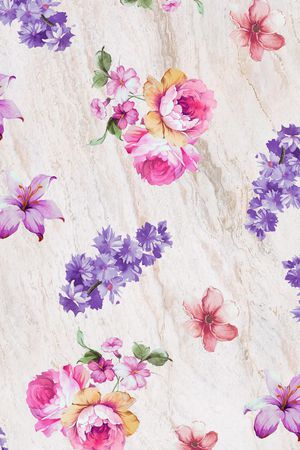 雏菊印花花型图片