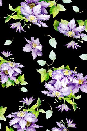 花卉印花花型图片