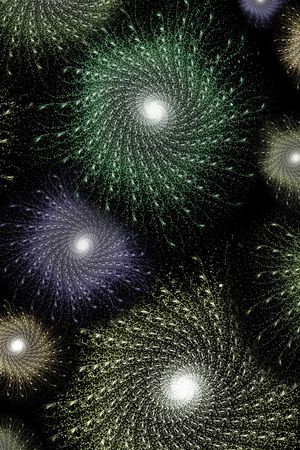 黑底印花花型图片