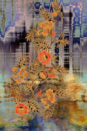 定位印花花型图片
