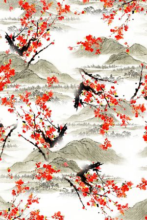 花朵印花花型图片