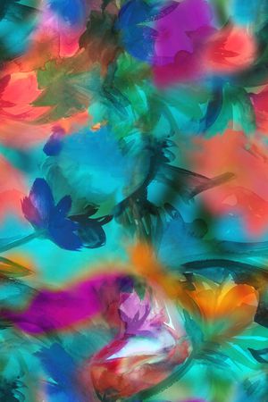 花卉印花花型图片