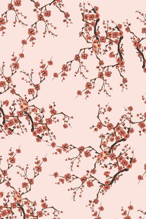 乱花印花花型图片