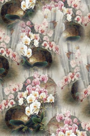 花卉印花花型图片
