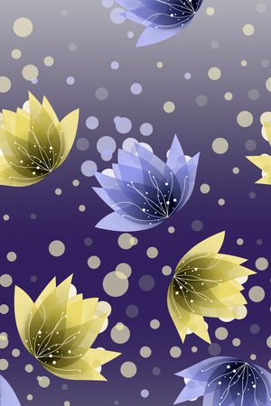 大花印花花型图片