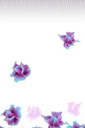 小碎花印花花型图片