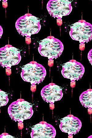建筑印花花型图片