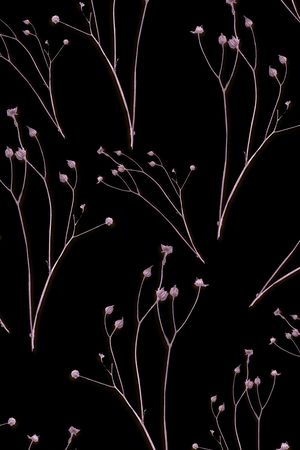 乱花印花花型图片