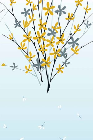 花朵印花花型图片