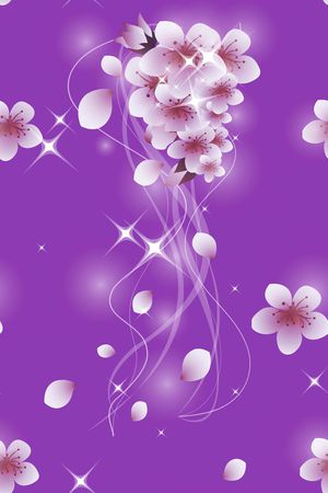 树林印花花型图片