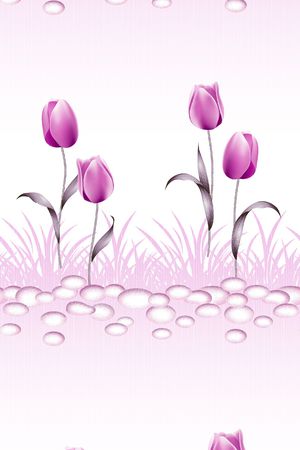 彩条印花花型图片