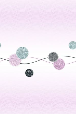 彩条印花花型图片