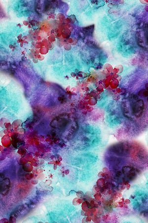油画印花花型图片
