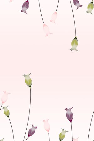 抽象印花花型图片