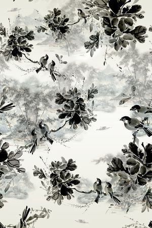 花朵印花花型图片