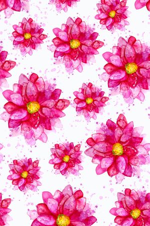 花卉印花花型图片