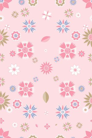 树林印花花型图片