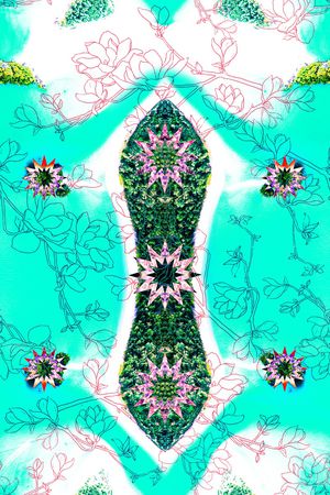 海岸印花花型图片