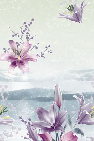 彩条印花花型图片
