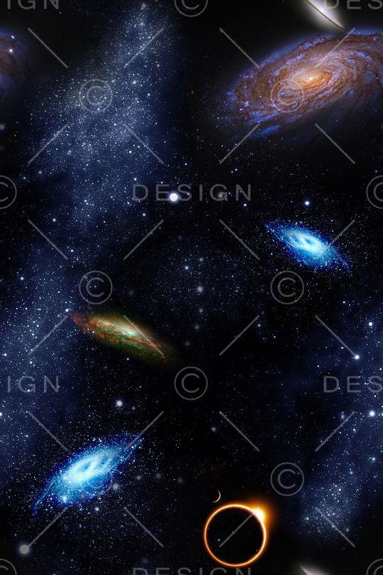 星空印花花型图片