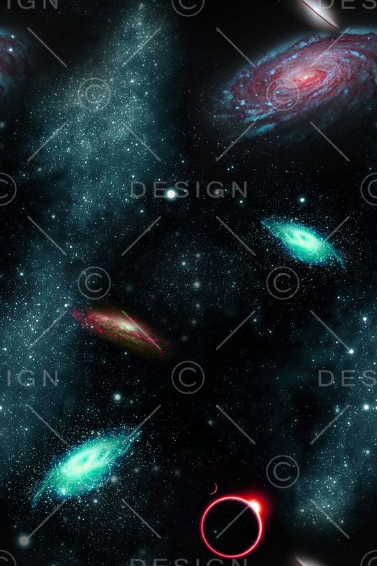 星空印花花型图片