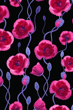 花朵印花花型图片