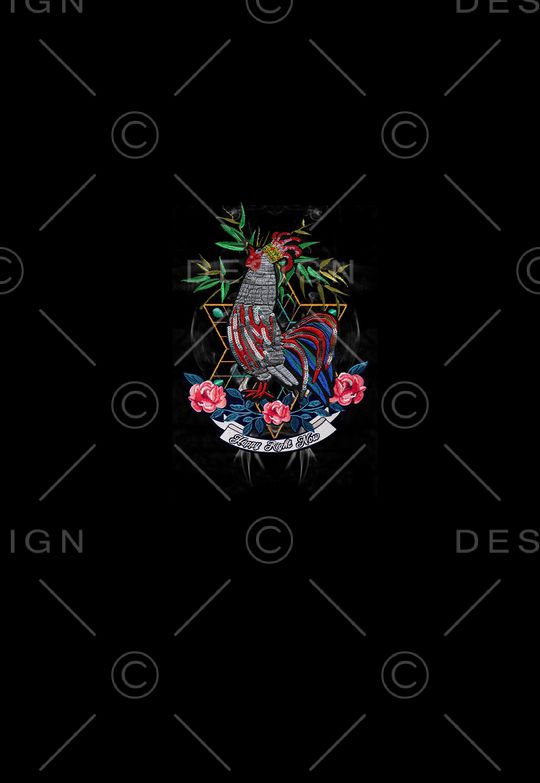 动物印花花型图片