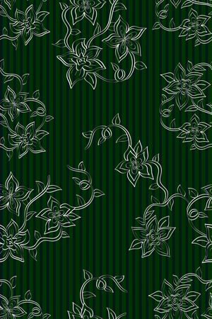 细条纹印花花型图片