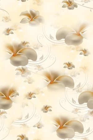 花朵印花花型图片