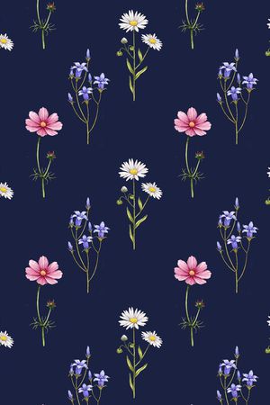 花瓣印花花型图片