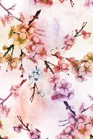 花卉印花花型图片