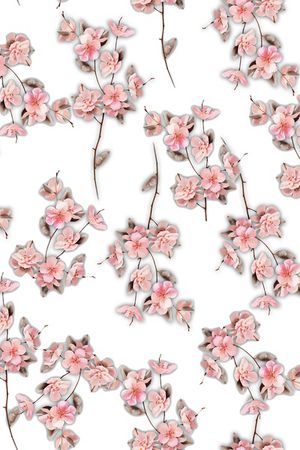 flower印花花型图片