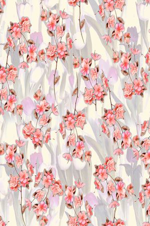 flower印花花型图片