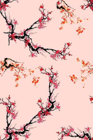 花卉印花花型图片