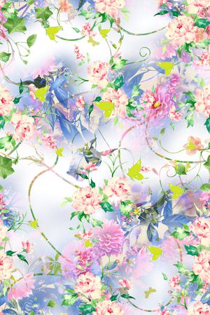 花印花花型图片